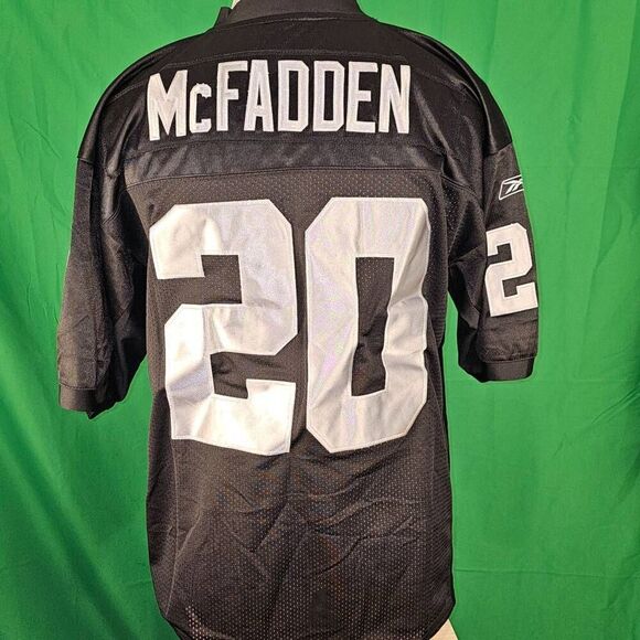 Reebok On Field NFL Oakland Raiders #20 Darren McFadden Jersey 50 - Picture 2 of 4